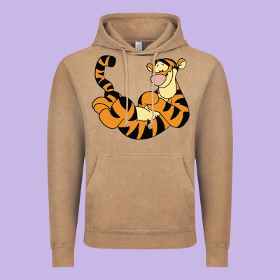Tigger Vintage Hoodie Designed By Craftify