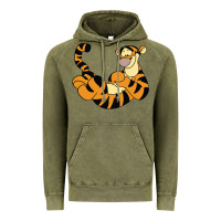 Vintage Olive tigger Vintage Hoodie - Craftify