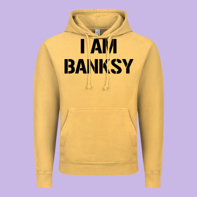 I Am Banksy Vintage Hoodie Designed By Craftify