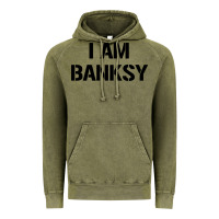 Vintage Olive i am banksy Vintage Hoodie - Craftify
