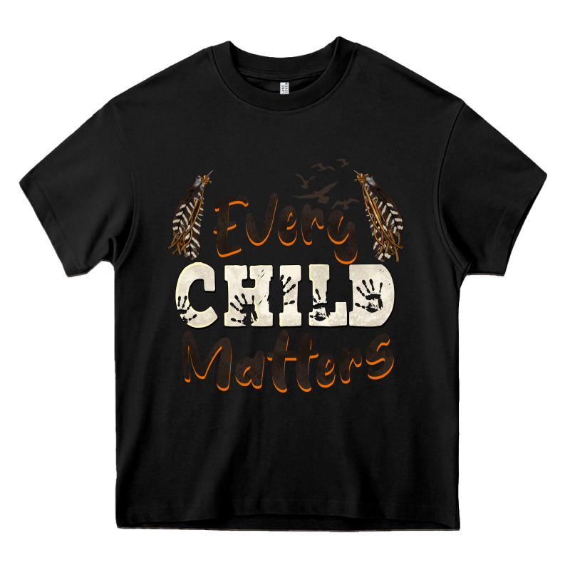 Every Child Matters Heavy Core Tee by BarkalooDesign | Teevron
