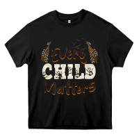 Black every child matters Heavy Core Tee - BarkalooDesign