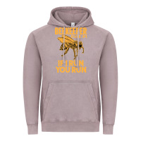 Bee Beekeeper If I Run You Run Bumble Bee Humour 449 Hive Beekeeping Vintage Hoodie | Teevron
