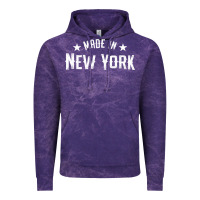 Cloud Purple Made In New York NY City NYC New Yorker My Home State Pride Premium T- Vintage Hoodie - Craftify