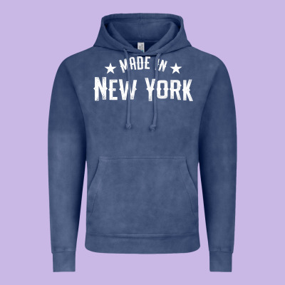 Made In New York Ny City Nyc New Yorker My Home State Pride Premium T- Vintage Hoodie Designed By Craftify