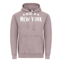 Vintage Zinc Made In New York NY City NYC New Yorker My Home State Pride Premium T- Vintage Hoodie - Craftify