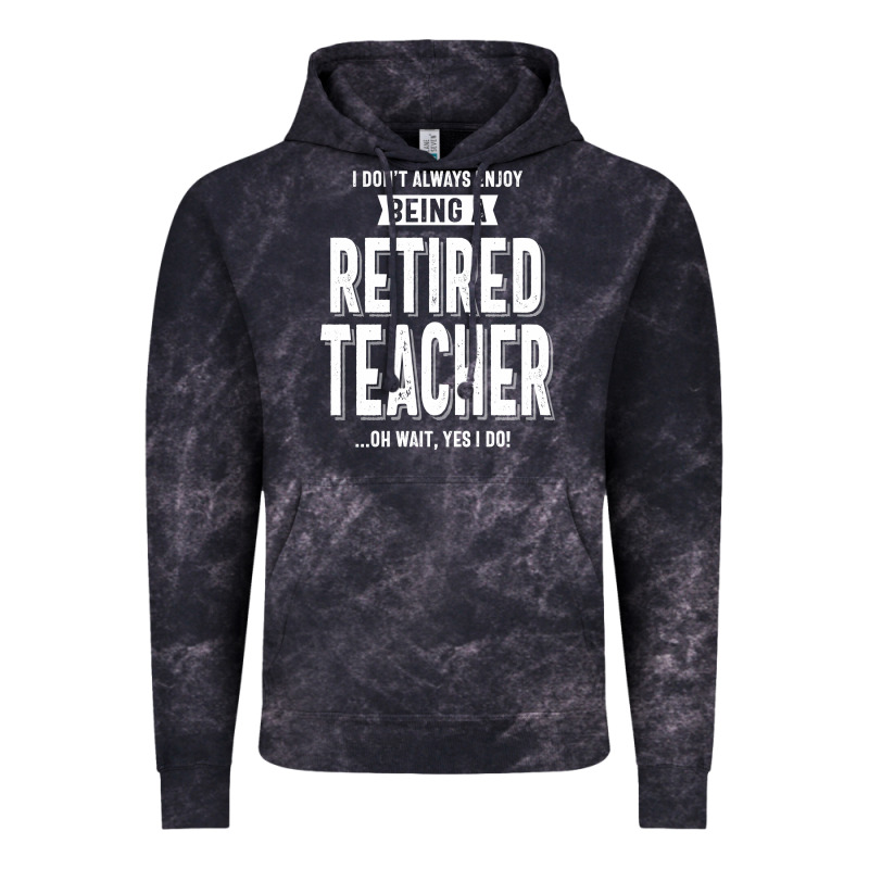 Retired Teacher Vintage Hoodie by Craftify | Teevron
