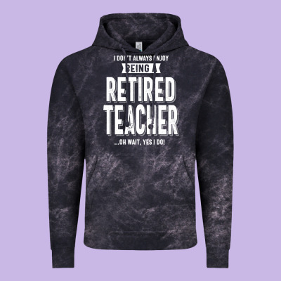 Retired Teacher Vintage Hoodie Designed By Craftify