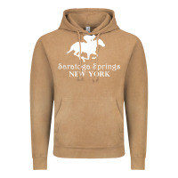 Vintage Camel Saratoga Springs New York Horse Racing Jockey Vintage Hoodie - Craftify