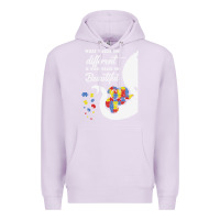 Lilac Autism Different Makes You Beautiful Premium Hoodie - CowhideDigitalArt