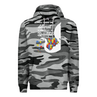 Slate Camo Autism Different Makes You Beautiful Premium Hoodie - CowhideDigitalArt