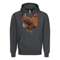 Smoke new hampshire red chicken Zipper Hoodie - LillyAllenDesigns