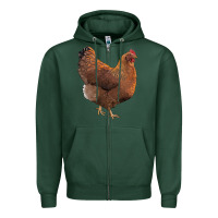 Sports Green new hampshire red chicken Zipper Hoodie - LillyAllenDesigns