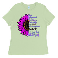 Matcha I Am The Storm sunflower Ladies Tee - Bettercallsaul