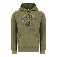Vintage Olive BREAKING BENJAMIN Vintage Hoodie - InspiraDesign