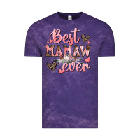 Cloud Purple best mamaw ever mother's day Vintage Tee - CowGirlArtShop