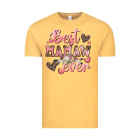 Vintage Mustard best mamaw ever mother's day Vintage Tee - CowGirlArtShop