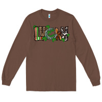 Chestnut Lucky horseshoe St. Patrick's Day Long Sleeve Tee - CowGirlArtShop