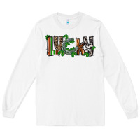 White Lucky horseshoe St. Patrick's Day Long Sleeve Tee - CowGirlArtShop