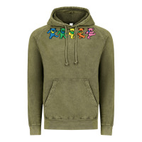 Vintage Olive Jerrys Designer Bears Vintage Hoodie - InspiraDesign