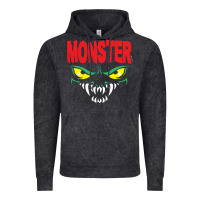 Vintage Black monster Vintage Hoodie - InspiraDesign