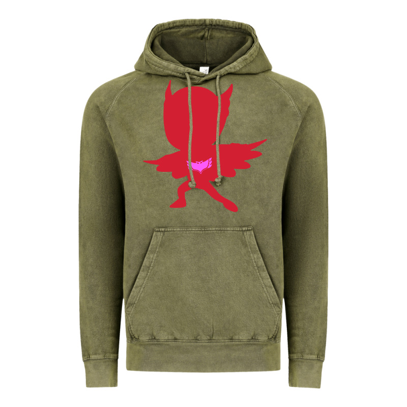 Owlette Illustration Vintage Hoodie by InspiraDesign | Teevron