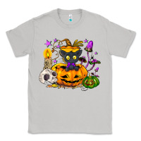 Moon Dust Black cat pumpkin Classic Tee - NancyCooperArtShop