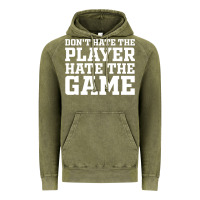 Vintage Olive Don't Hate The Player Hate The Game Vintage Hoodie - InspiraDesign