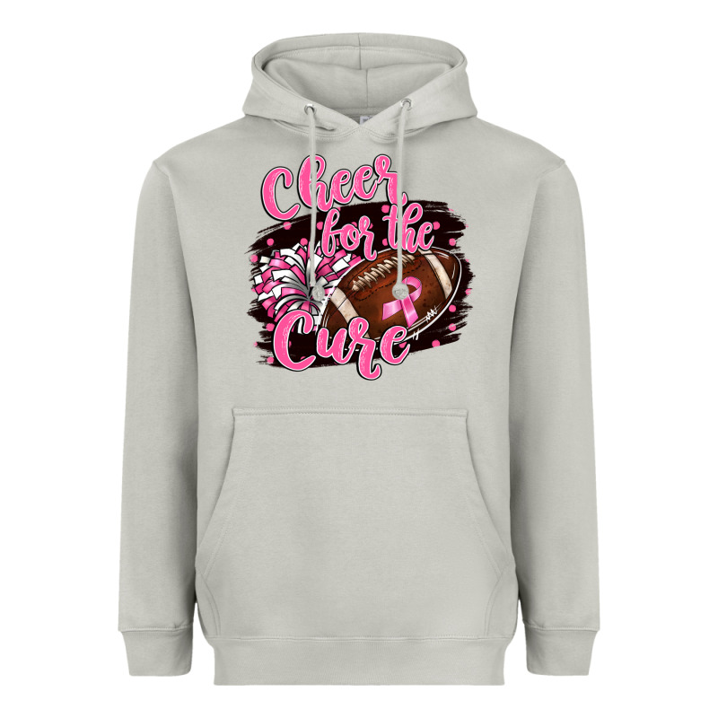 Cheer For The Cure Heavyweight Hoodie by BarkalooDesign | Teevron