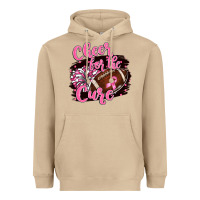 Mushroom cheer for the cure Heavyweight Hoodie - BarkalooDesign