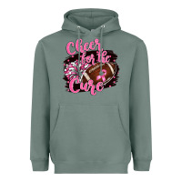 Sage cheer for the cure Heavyweight Hoodie - BarkalooDesign