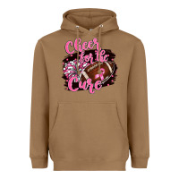 Toasted Coconut cheer for the cure Heavyweight Hoodie - BarkalooDesign