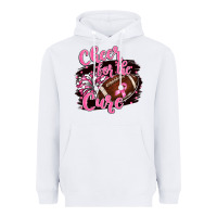 White cheer for the cure Heavyweight Hoodie - BarkalooDesign