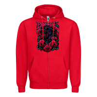 Red escape the fate Zipper Hoodie - DesignPulse