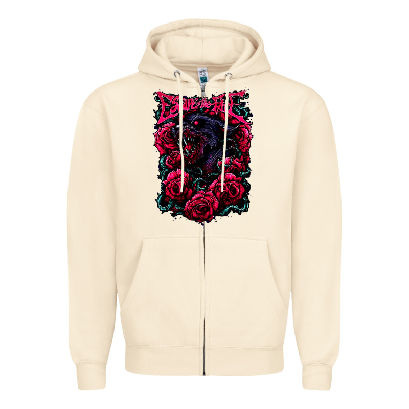 Escape The Fate Zipper Hoodie by DesignPulse | Teevron