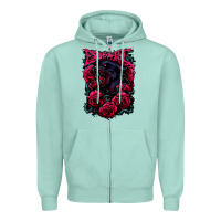Seafoam escape the fate Zipper Hoodie - DesignPulse