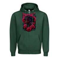 Sports Green escape the fate Zipper Hoodie - DesignPulse