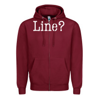 Funny Actor Theater Teacher Drama Gift Line Zipper Hoodie | Teevron
