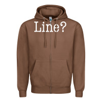 Chestnut Funny Actor Theater Teacher Drama Gift Line Zipper Hoodie - trangStudio