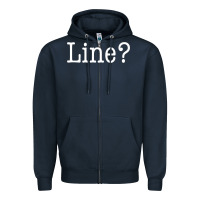 Navy Funny Actor Theater Teacher Drama Gift Line Zipper Hoodie - trangStudio