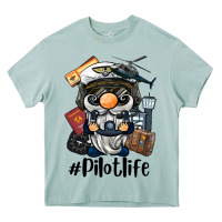 Arona pilot life gnome Heavy Core Tee - BarkalooDesign