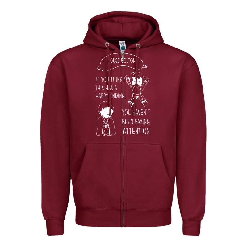 House Bolton Zipper Hoodie by DesignPulse | Teevron