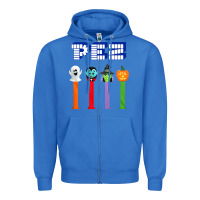 True Royal halloween pez Zipper Hoodie - trangStudio