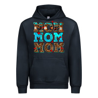 Navy mom mom mom Urban Hoodie - AdoDesignShop