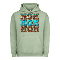 Pigment Oil Green mom mom mom Urban Hoodie - AdoDesignShop