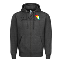 Charcoal Heather Arnold Palmer Zipper Hoodie - DesignPulse