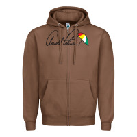Chestnut Arnold Palmer Zipper Hoodie - DesignPulse