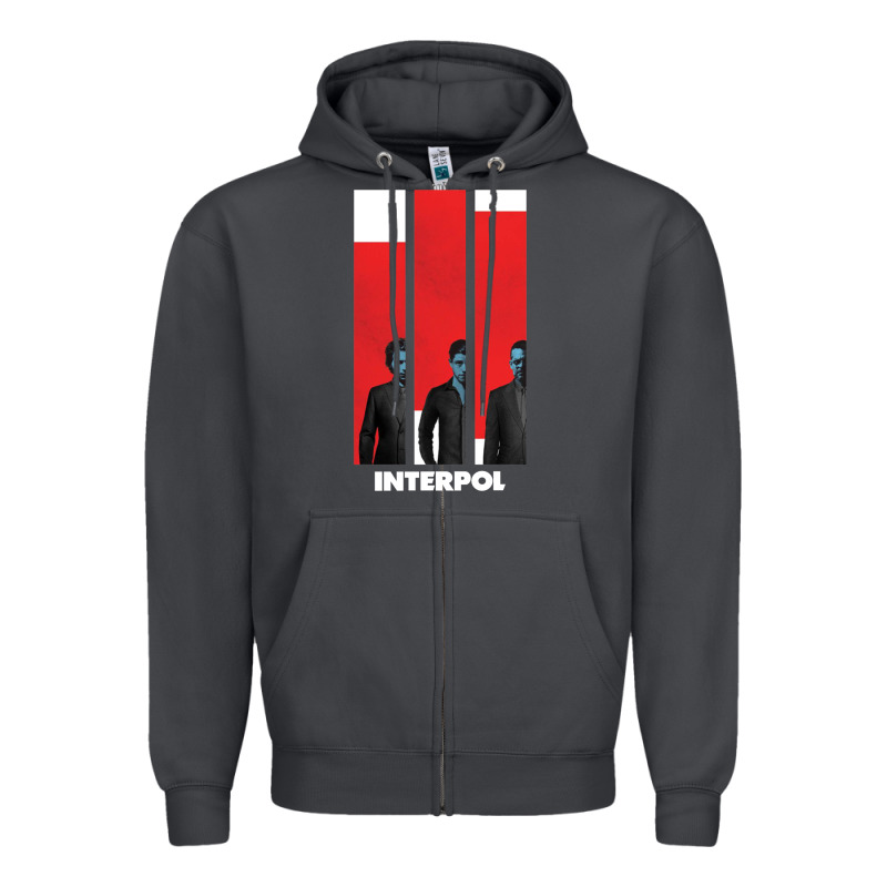 Interpol Ban Zipper Hoodie by DesignPulse | Teevron