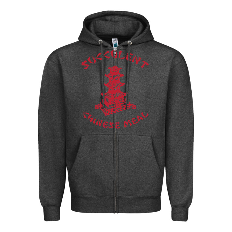 Succulent Chinese Meal Chinese Take Out Take Away Zipper Hoodie by DesignPulse | Teevron