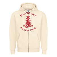 Sandshell SUCCULENT CHINESE MEAL CHINESE TAKE OUT TAKE AWAY Zipper Hoodie - DesignPulse